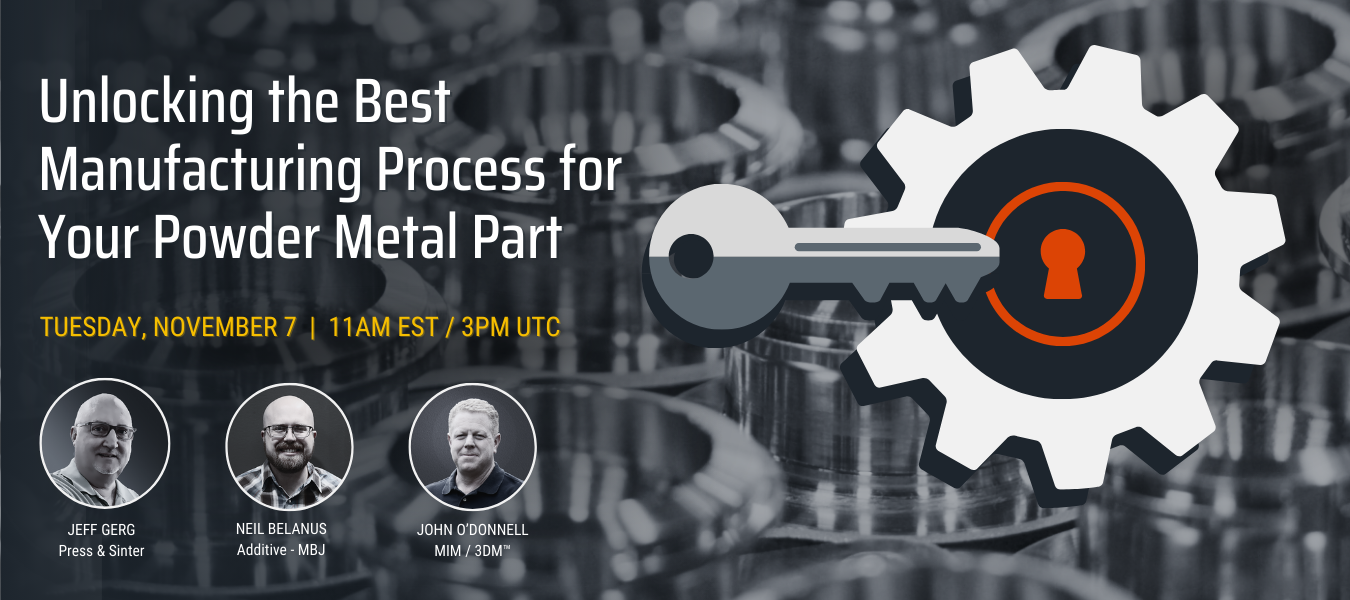 Powder Metal Manufacturing Processes Explained